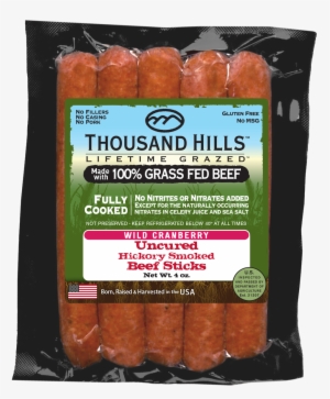 Beef Sticks - Wild Cranberry - Beef