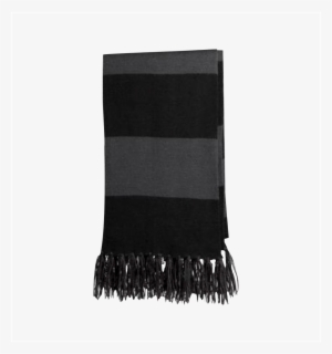 Black-charcoal - 234 - 65 Kb - Sport-tek Sta02 Spectator Scarf - Black/iron Grey