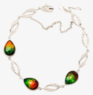 Nea 14k Yellow Gold Diamond Bracelet By Korite Ammolite - 14k Yellow Gold Diamond Bracelet