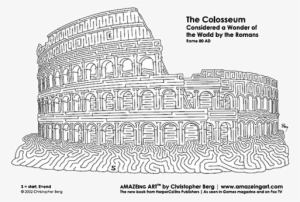 The Colosseum - Watercolor Painting