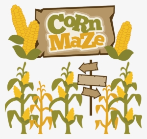 Corn Maze - Hay Ride Clip Art