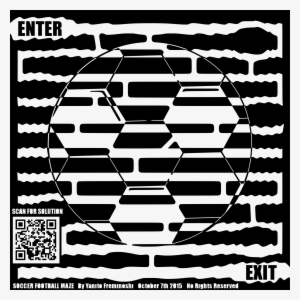 This Free Icons Png Design Of Football Maze / Soccer