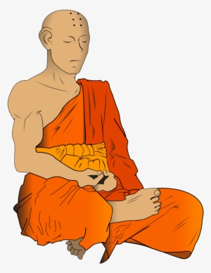 Svg Transparent Library Buddhist By Shad Wwatcher On - Buddhist Monk Transparent Background