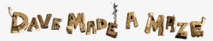 Dave Made A Maze Logo