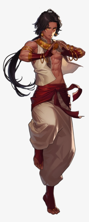 Black Survival, Zahir Black Hair, Boy, Male, Red, White,