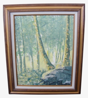 Impressionist Oil On Board Painting By M - Painting