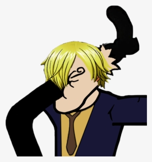 Vinsmoke Sanji Monkey D - One Piece Facepalm