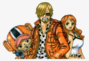 Sanji, Chopper & Nami From Volume 81 Cover