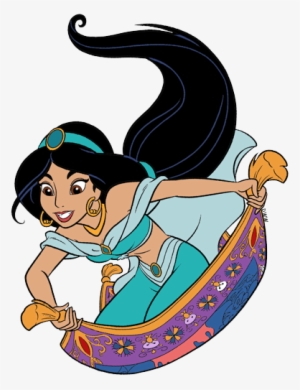 Jasmine Clipart Magic Carpet - Jasmine On Flying Carpet