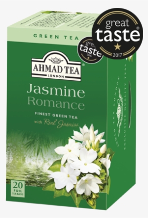 20 Foil Teabags - Ahmad Tea Jasmine Green Tea
