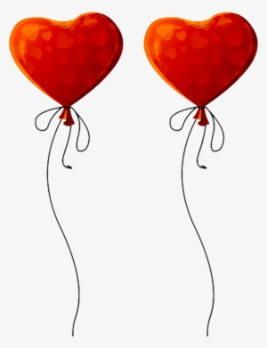 Balões De Coração Em Png - Balao De Coracao Png