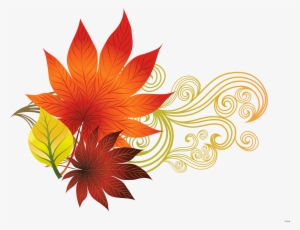Clipart Fall Border Design - Fall Clipart
