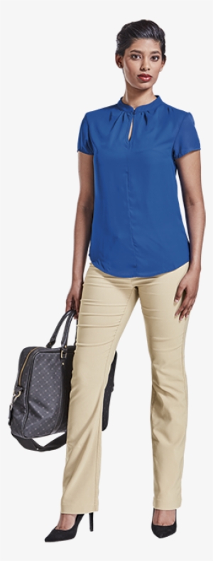 Ladies Jasmine Blouse Ll-jas - Barron Lotus Blouse