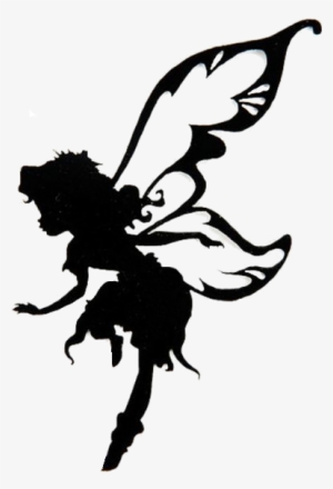 Clip Art - Free Fairy Silhouette