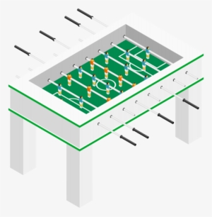 Table Football Game Png Clip Art - Table Football Png