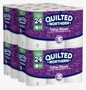 Quilted Northern Ultra Plush, 48 Double Rolls, Toilet - Quilted Northern
