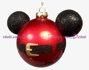 Disney Mickey Mouse Ears Santa Jacket Christmas Tree - Mickey Mouse Santa Ornaments