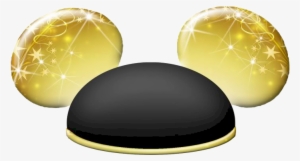 Mouse Icons Clipart - Gold Mickey Mouse Logo