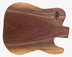 Kikkerland Bamboo Guitar Cutting Board