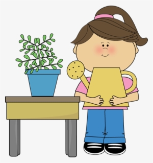 Classroom Plant Helper Clip Art - Plant Helper Clipart