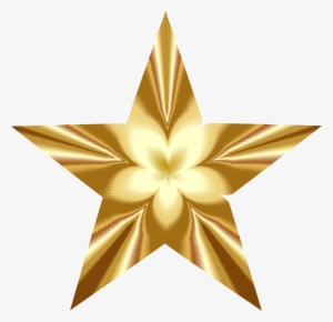 This Free Icons Png Design Of Golden Star Blossom
