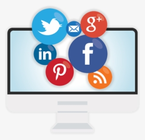 Gestão De Redes Sociais - Social Media Marketing Icons