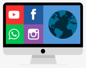 Gestão De Mídias E Redes Sociais - World Map