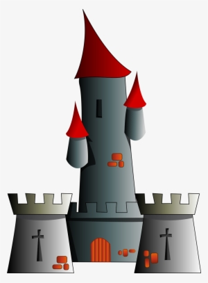 Castle Clipart Medieval Tower - Legend Of Watermelon