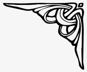Corner - Corner Clipart Black And White Png