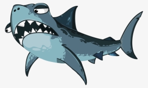 Cartoon Vector Shark - Shark