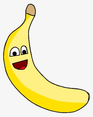 Banner Stock Banana Clipart Banna Frames Illustrations - Smiley Banana Clip Art