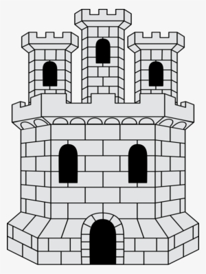 Castle Coat Of Arms Fortified Tower Flag Fortification