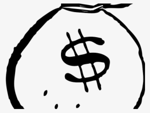 Cartoon Money Clipart - Cartoon Money Bag