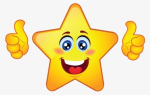 Mrs Webb's Star Workers - Thumbs Up Star Clipart