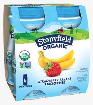 Low Fat Strawberry Banana Smoothie - Organic Certification