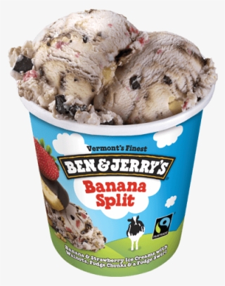 Banana Split Pint - Ben And Jerry's Banana Split