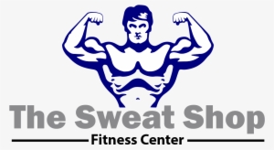 Fitness Logo Design For The Sweat Shop Fitness Center - Fitness Center Gym Logo