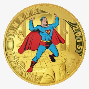 14-karat Gold Coin - Superman Gold Coin 2014