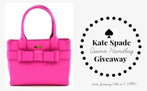 I'm Super Excited To Be Linking Up With 11 Fabulous - Kate Spade Pink Bow Bag