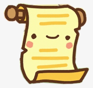 Clawbert Cute Kawaii Cartoon Scroll Elder Old Ancient - Kawaii