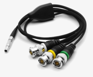 3bnc To 00 Sync Cable - Red 3bnc-to-00 Lemo Sync Cable