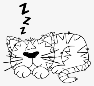 This Free Icons Png Design Of G Cartoon Cat Sleeping