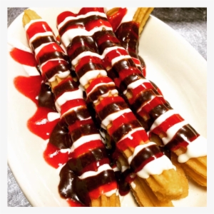 Churros Largos Nutella And Cream Cheese-guava - Pastry