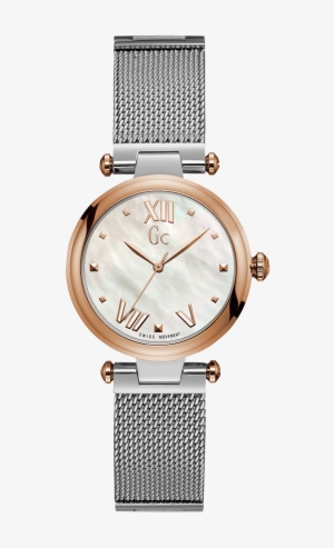 Gc Purechic Metal Large - Watch Gc Y31003l1 - Steel Silver Woman