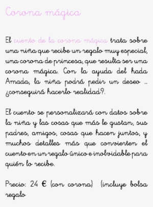 Corona Mágica El Cuento De La Corona Mágica Trata Sobre - Barbershop