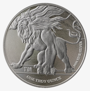 The Stunning Obverse Depicts A Majestic Roaring Lion - Liberty Coins