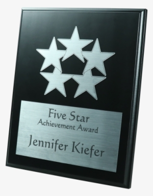 Ebony 10-1/2" X 13" Sculpted Edge Wood Plaque - Qlimax Logo