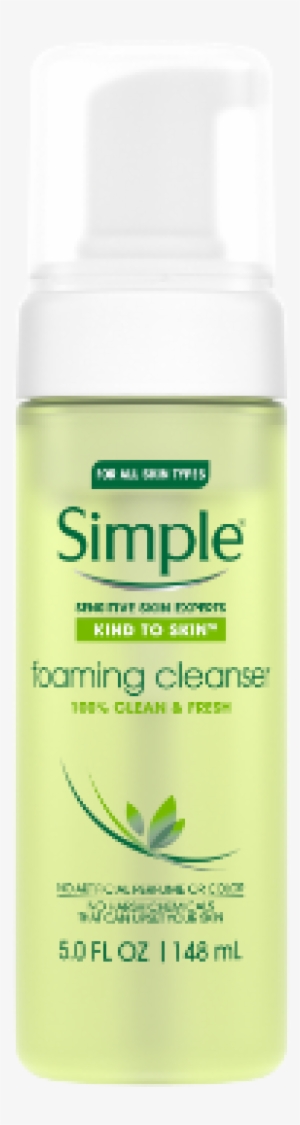 Simple Kind To Skin Facial Care Foaming Facial Cleanser - Cleanser
