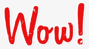 Wow, Amazed, Letters, Png, Isolated - Promotion Png