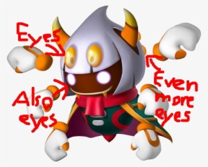 In Case You Didn't Know, Taranza Has 8 Eyes - King Dedede Kirby Triple Deluxe